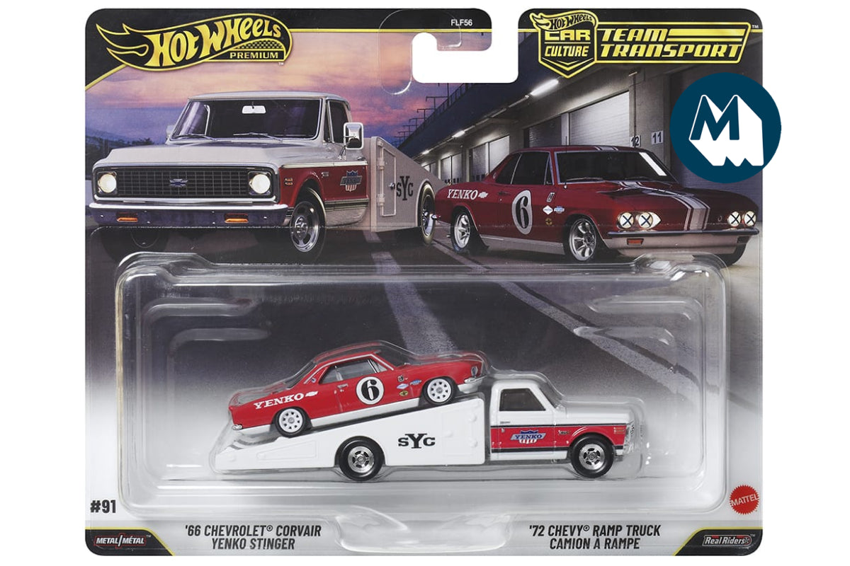 #91 - '72 Chevy Ramp Truck / '66 Chevrolet Corvair Yenko Stinger