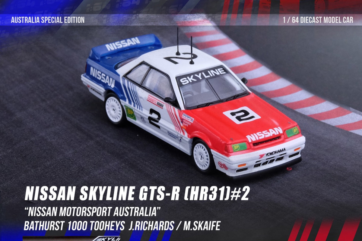 Nissan Skyline GTS-R (HR31) #2 "Nissan Motorsports Australia" Bathurst Tooneys 1000 1989