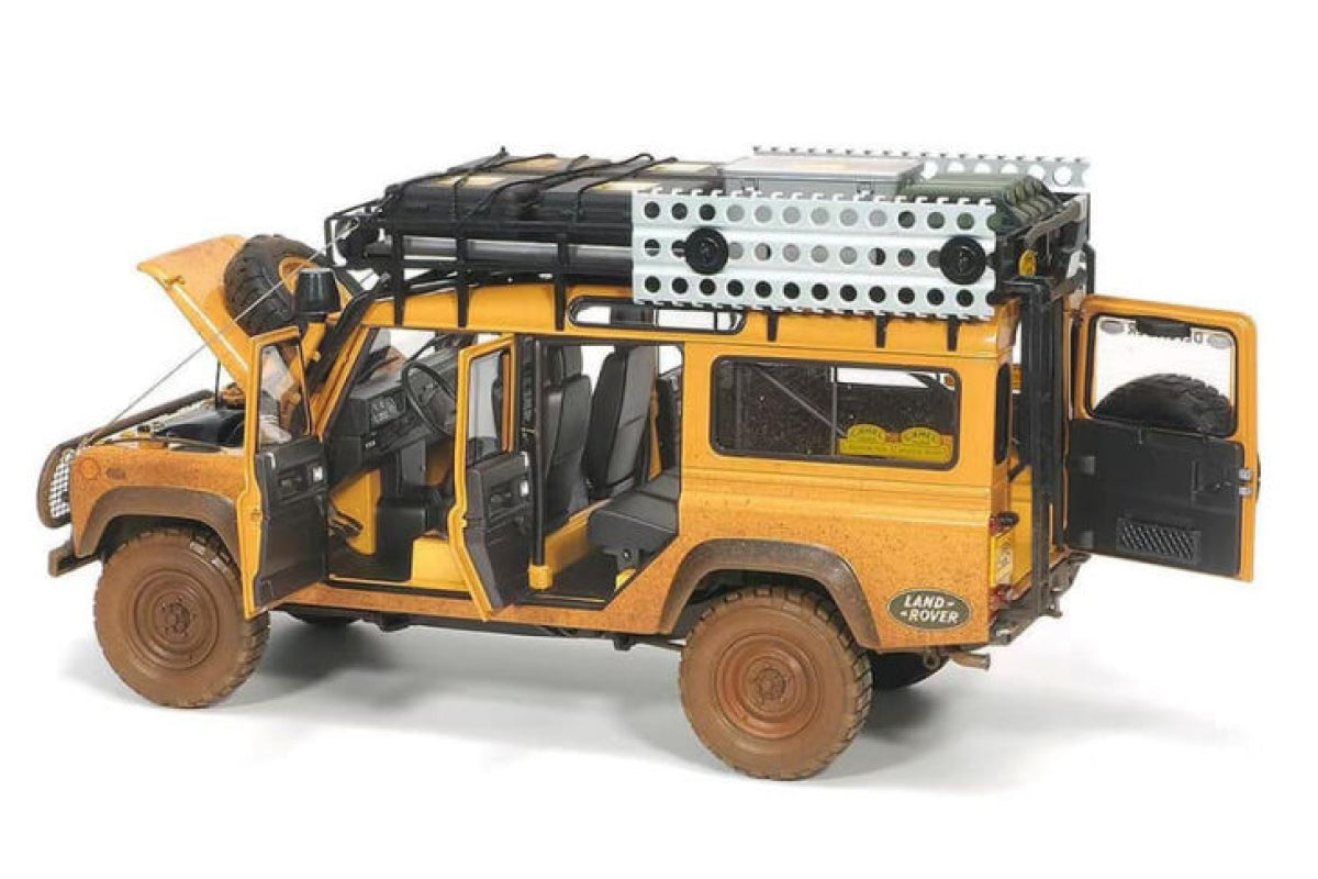 1:18 - Land Rover Defender 110 "Camel Trophy" Support Unit, Sabah-Malaysai 1993 (Dirty Version)