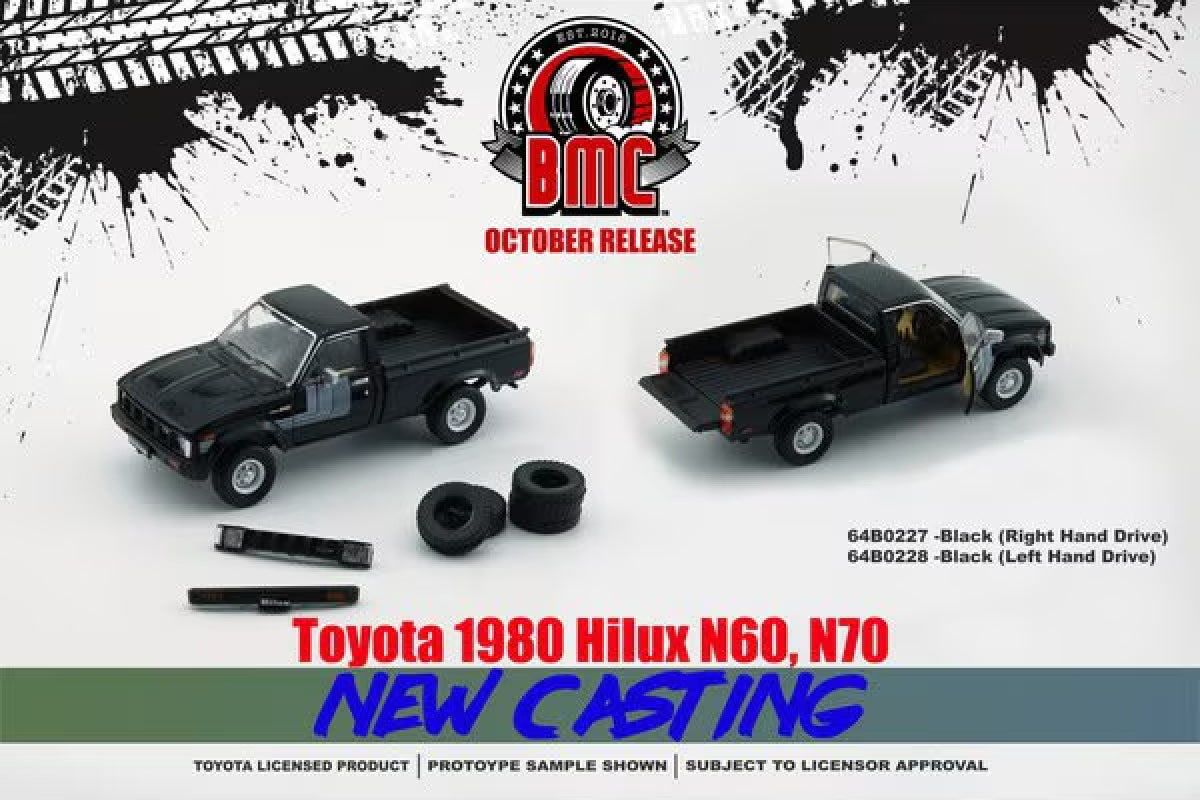 1980 Toyota Hilux (Black)