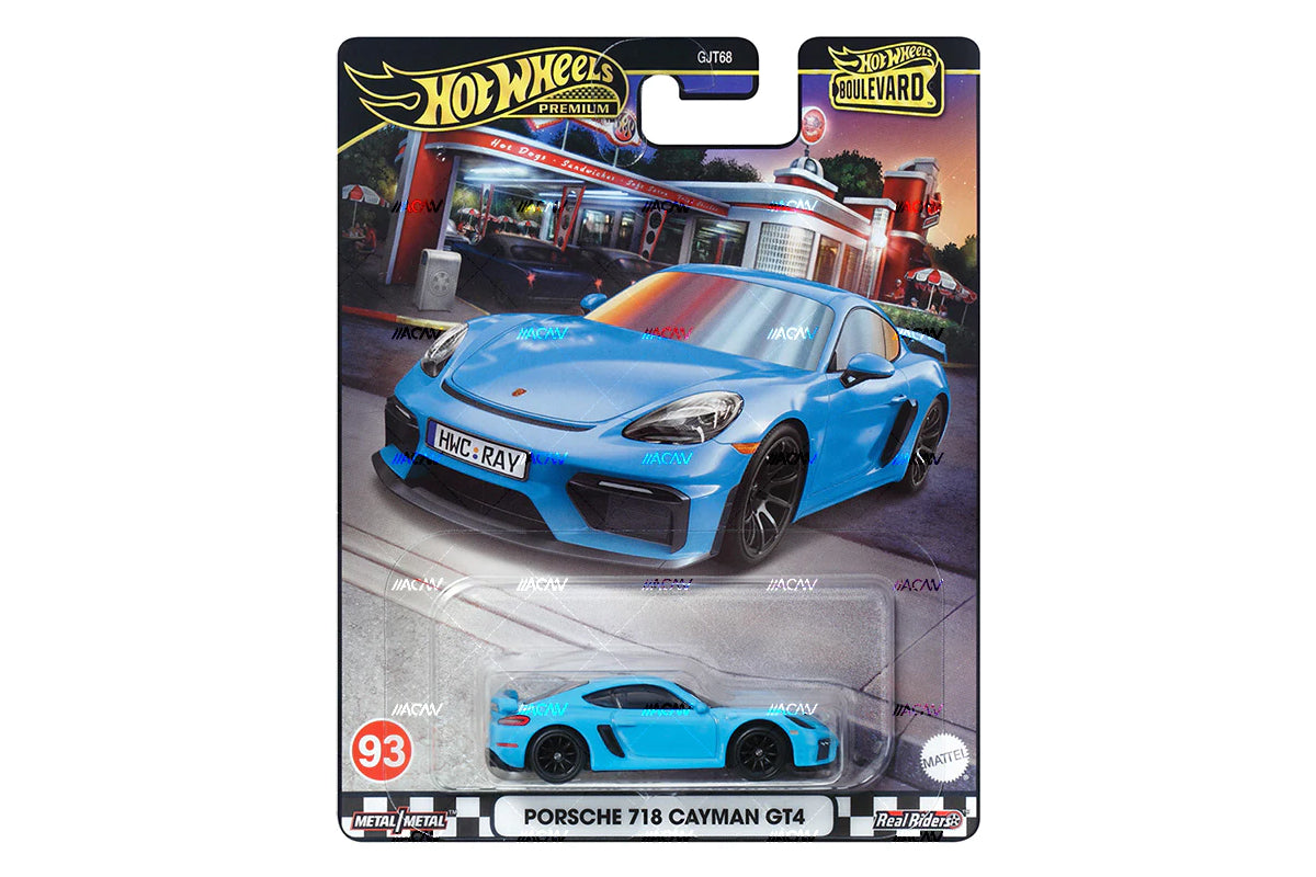 Hot Wheels Boulevard 2024 / #093 - Porsche 718 Cayman GT4
