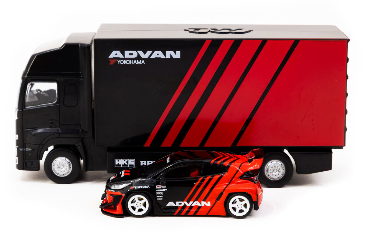 Pandem Yaris, with Truck Packaging - ADVAN