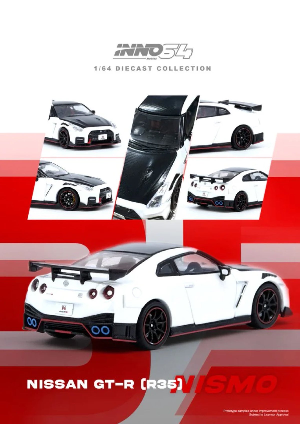 Nissan GT-R (R35) NISMO (White)