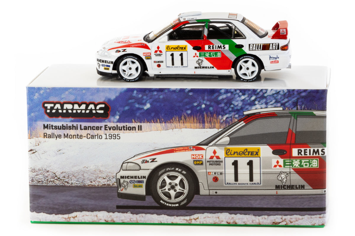 Mitsubishi Lancer Evolution II - Rallye Monte-Carlo 1995, T. Mäkinen / S. Harjanne
