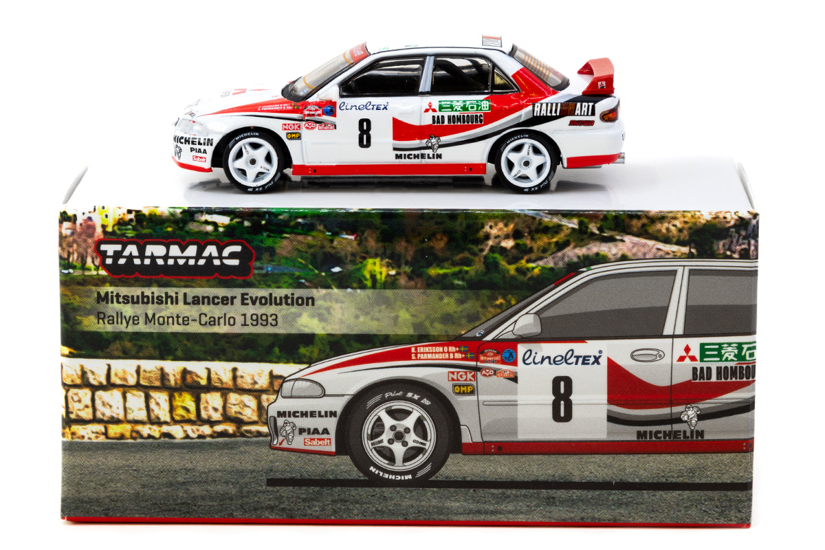 Mitsubishi Lancer Evolution - Rallye Monte-Carlo 1993, K. Eriksson / S. Parmander