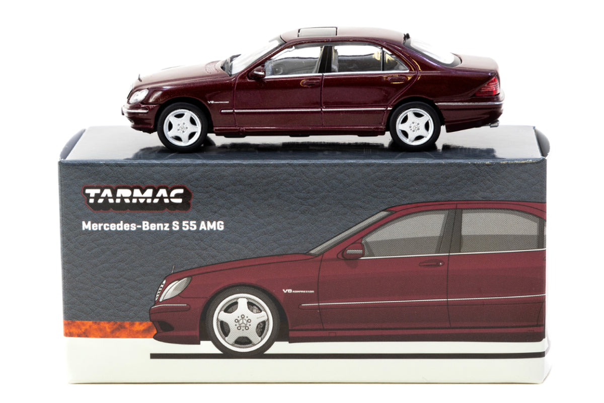 Mercedes-Benz S 55 AMG (Bordeaux Red Metallic)