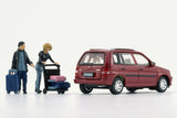 1994 Mazda Demio with figures (Red)