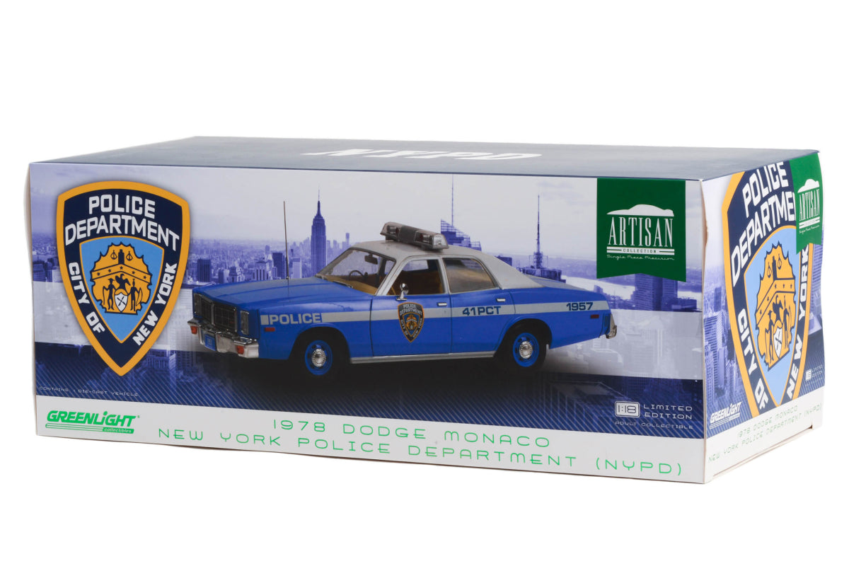1:18 - 1978 Dodge Monaco - New York City Police Dept (NYPD)