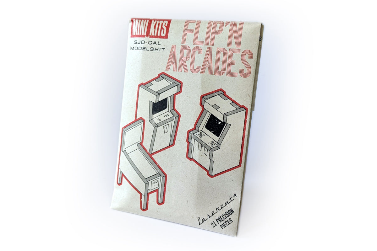 1:64 Diorama Mini Kit - Flip'n Arcades
