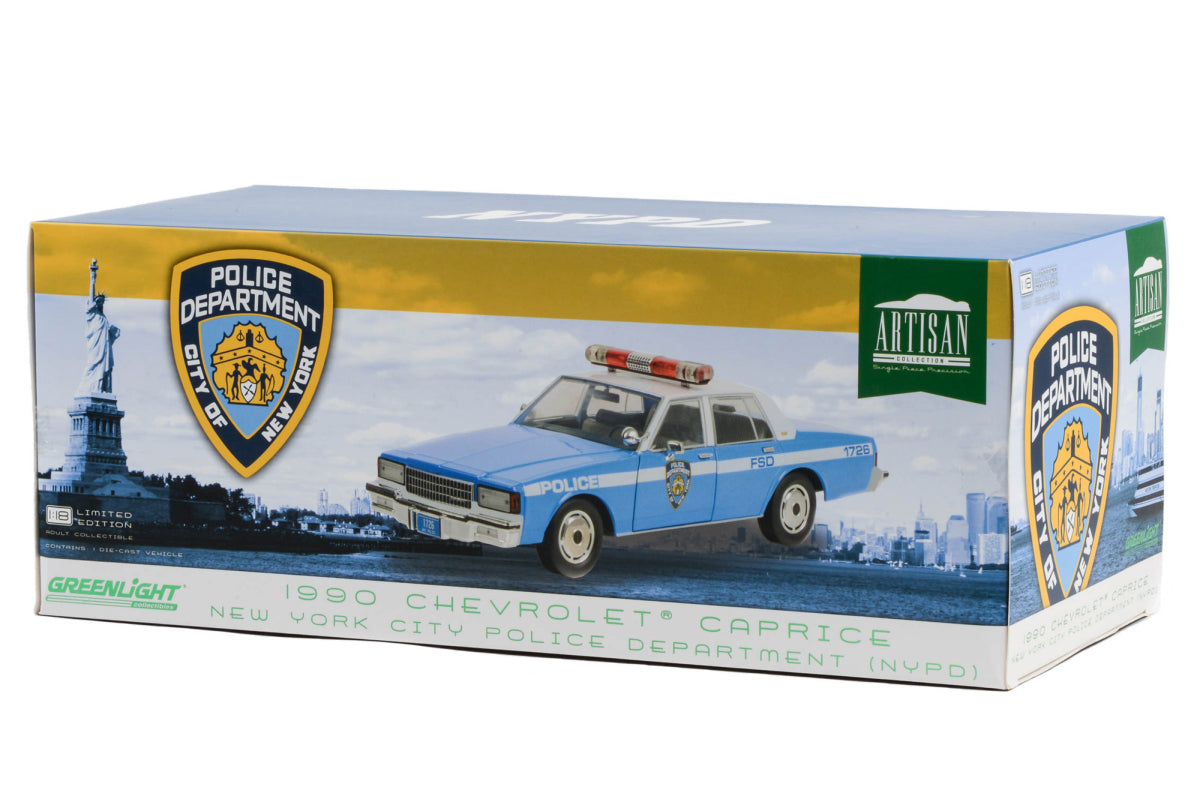 1:18 - 1990 Chevrolet Caprice - New York City Police Dept (NYPD)