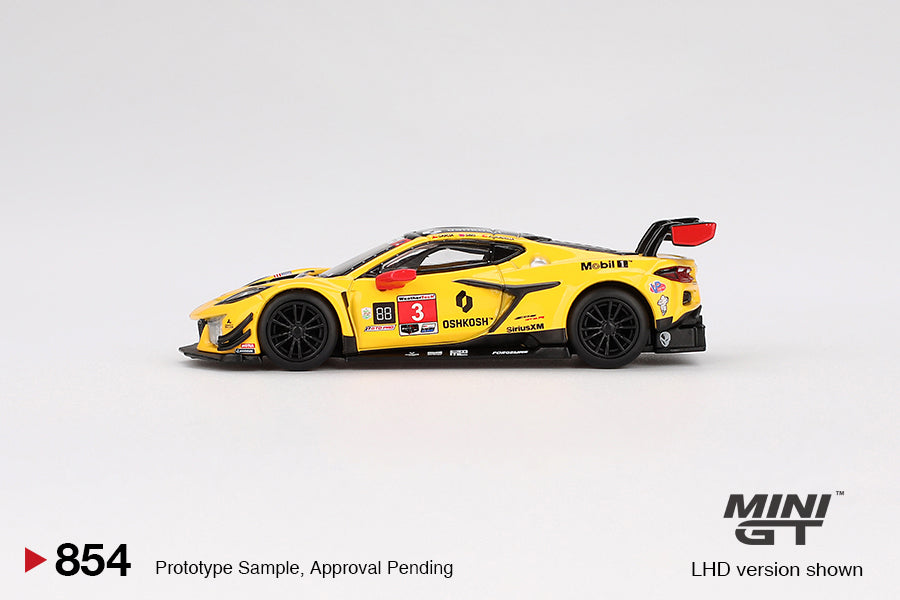#854 - Chevrolet Corvette Z06 GT3.R #3 Corvette Racing by Pratt Miller Motorsports 2024 IMSA Daytona 24 Hrs