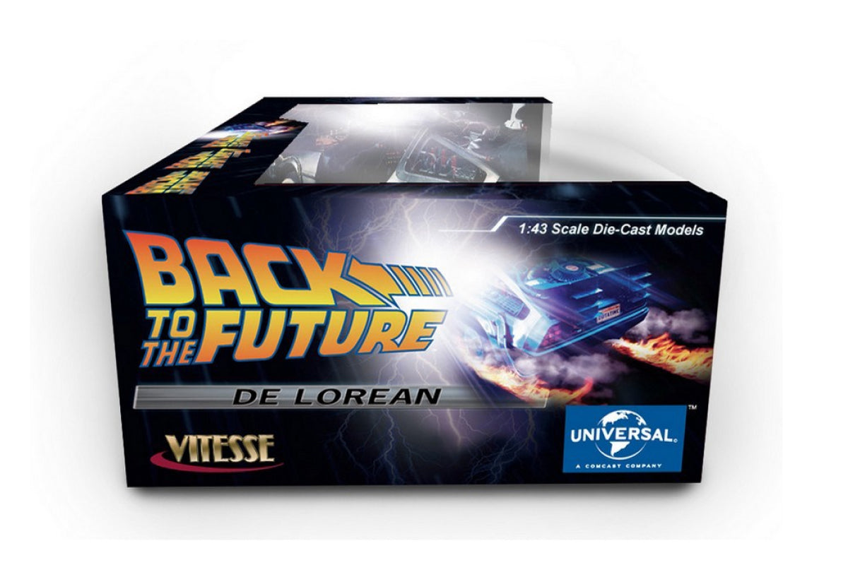 1:43 - Delorean Time Machine / Back to The Future Trilogy 3-Pack