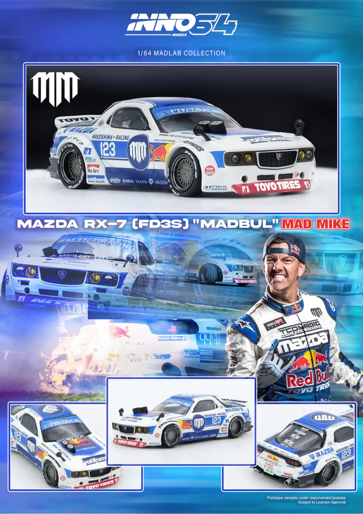 Mazda RX7 (FD3S) "MADBUL" - MADLAB Collection 001