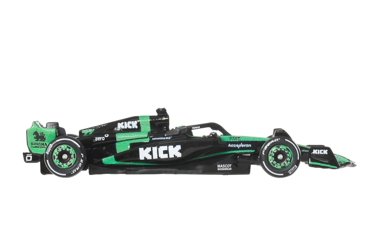 Hot Wheels Premium 2024 Formula 1 - KICK Sauber F1 Team Bottas (#77)