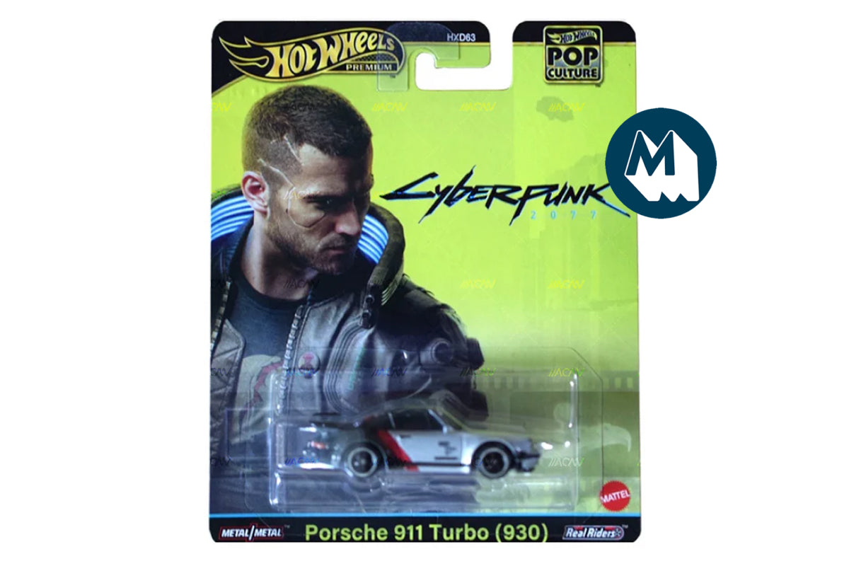 Hot Wheels Pop Culture 2024 Mix 6 / Porsche 911 Turbo (930) - Cyberpunk 2077