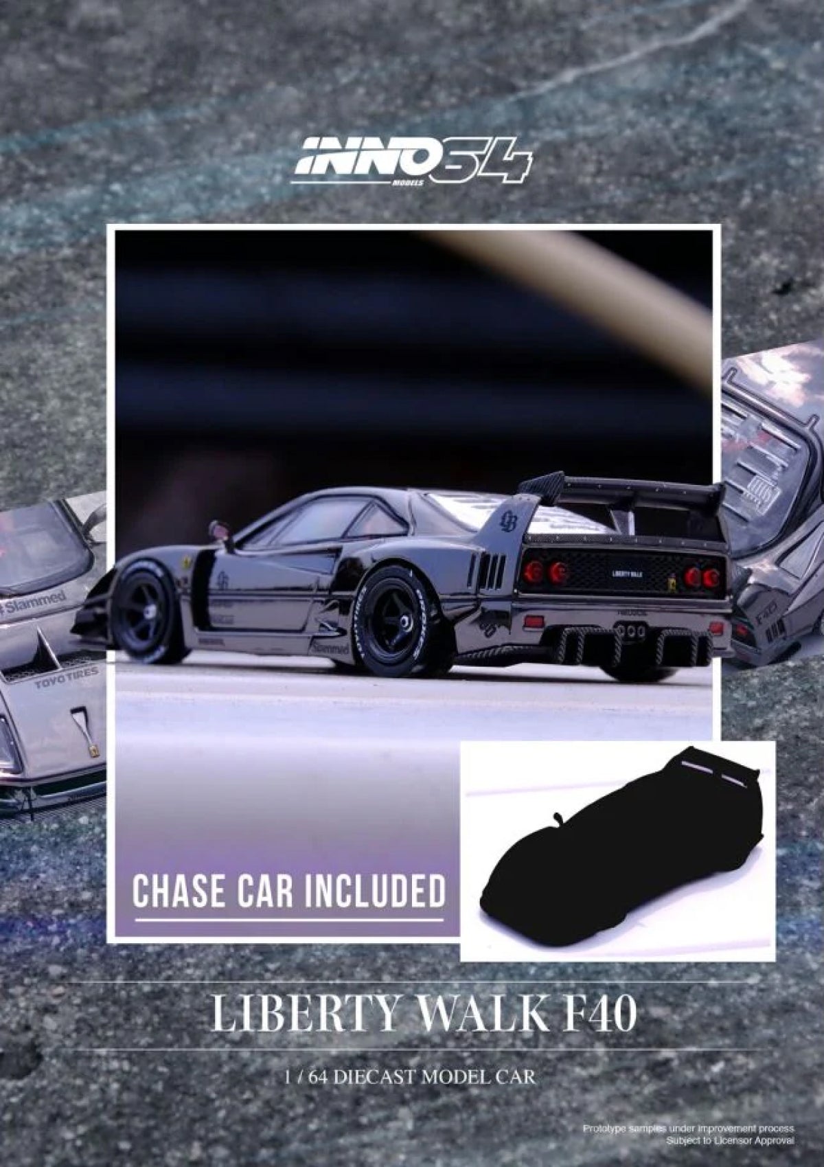 LBWK F40 (Chrome Black)