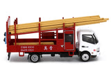#195 - HINO300 Bamboo Scaffolding Lorry
