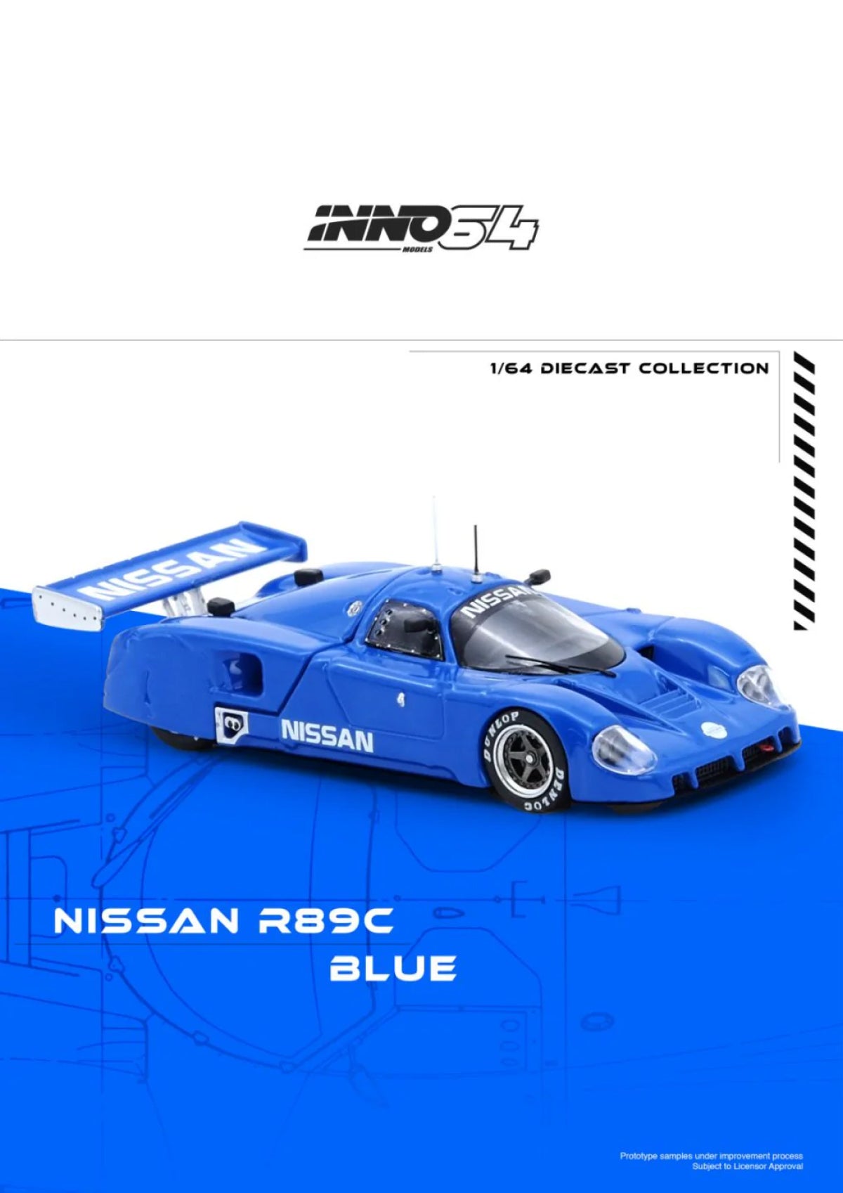 Nissan R89C (Blue) - World Sports Car Championship 1989 (Works Prototype)