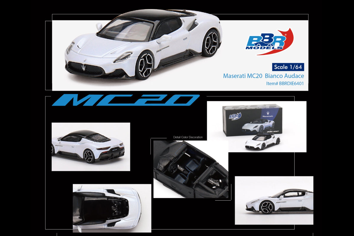 Maserati MC20 (Bianco Audace)