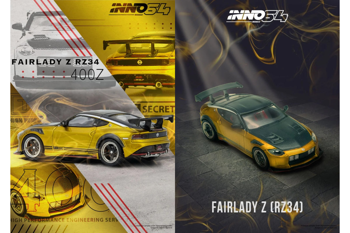 Nissan Fairlady Z (RZ34) "Top Secret" (Gold)