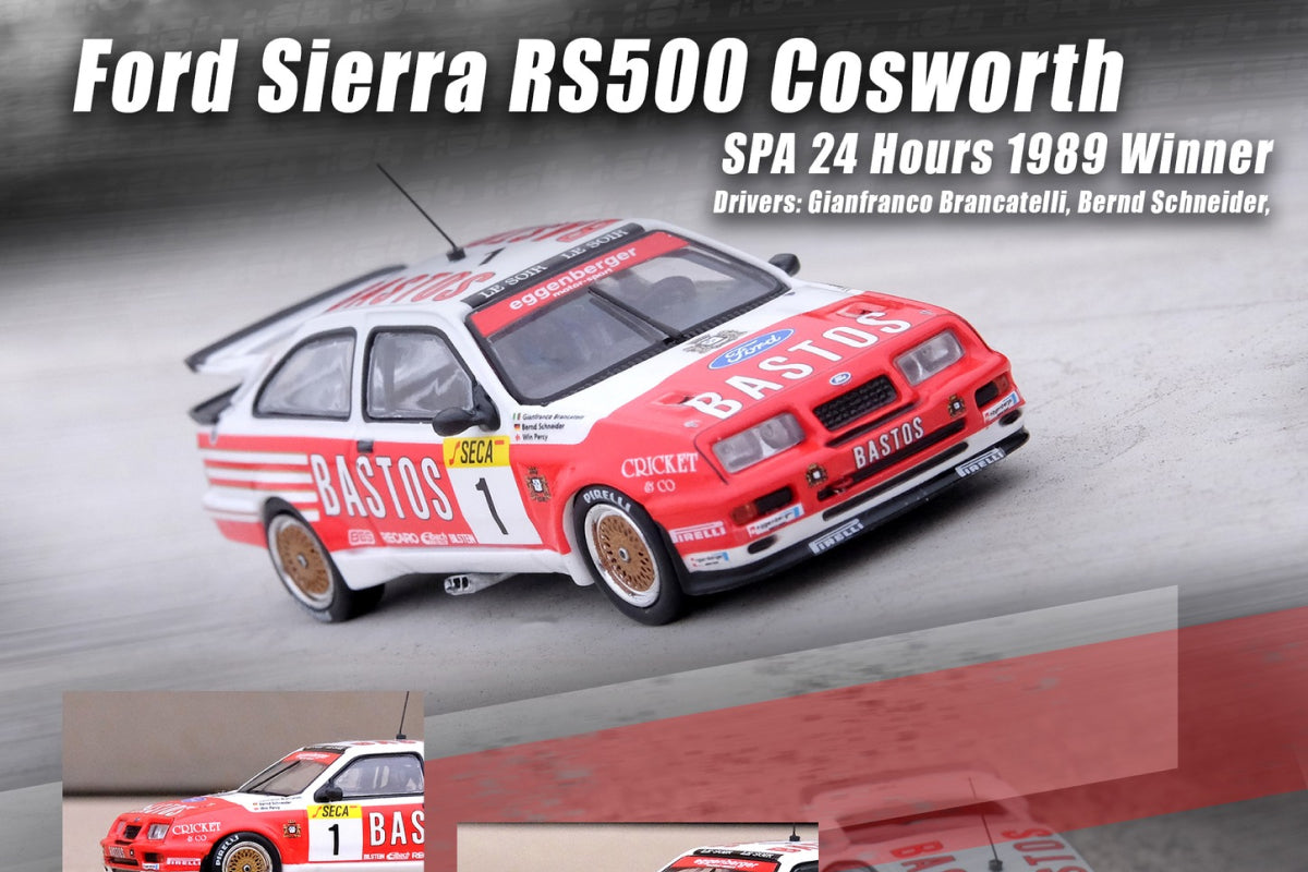 Ford Sierra RS500 Cosworth - #1 "Bastos Racing Team / Eggenberger" SPA 24 Hours 1989 Winners