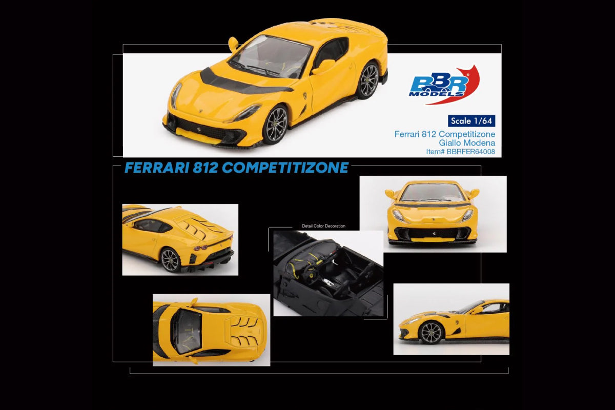 Ferrari 812 Competizione (Giallo Modena)