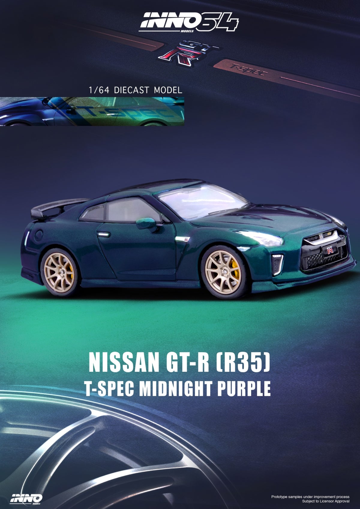 Nissan Skyline GT-R (R35) T-SPEC (Midnight Purple)