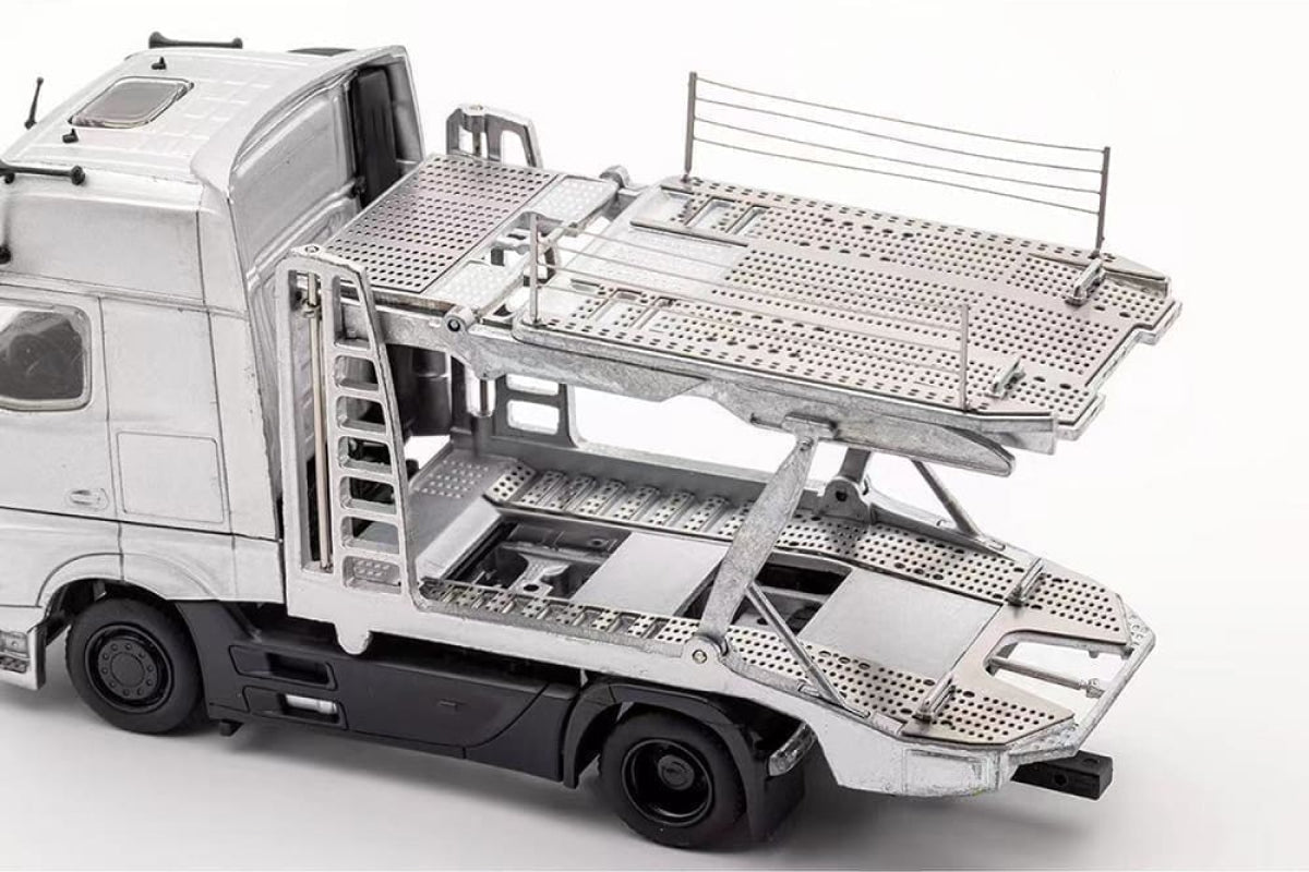 1:64 Mercedes-Benz AMG Actros Auto Transporter (Black)