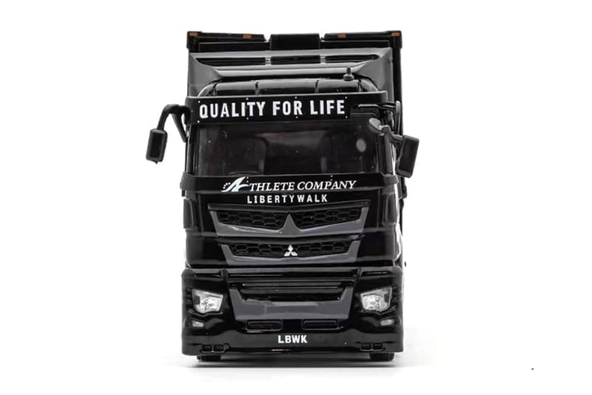 Liberty Walk LB-Trucks Mitsubishi Fuso Super Great Transporter - Athlete (Black)