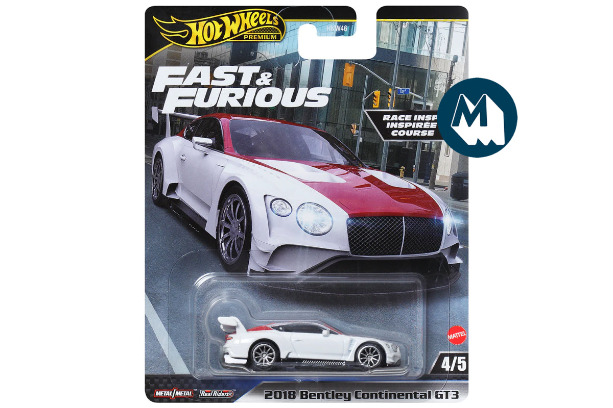 Hot Wheels Fast & Furious Premium 2024 Mix 4 / #4 - 2018 Bentley Continental GT3