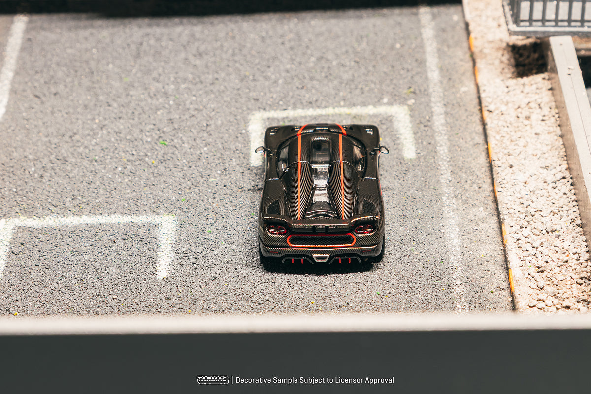 Koenigsegg Agera RS (Black Carbon Fiber / Red Accents)