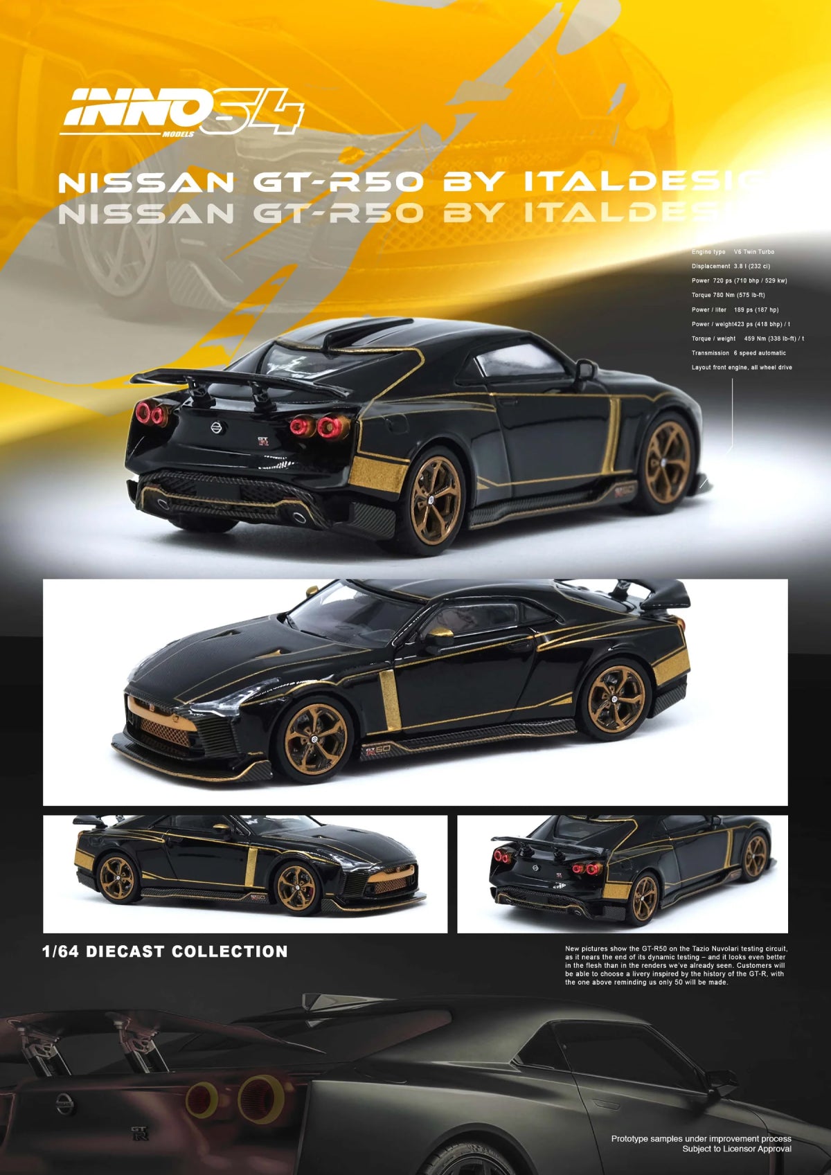 Nissan GT-R50 By ItalDesign (Black)