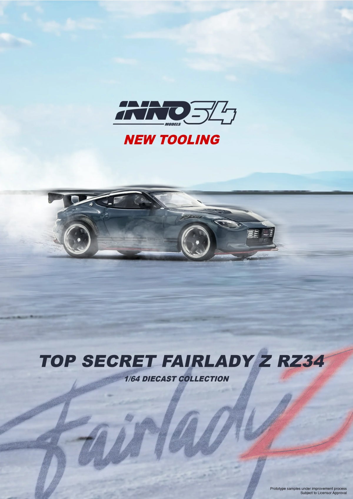 Nissan "Top Secret" Fairlady Z (RX34) (Stealth Grey)