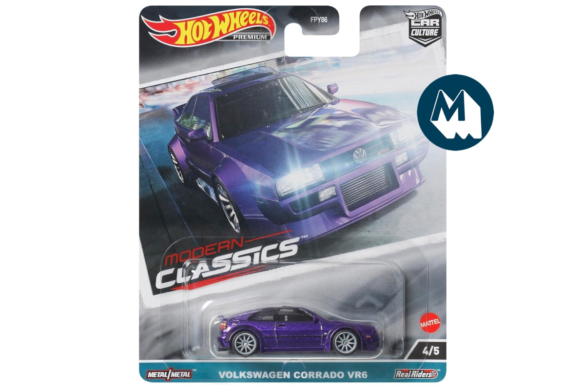 Hot Wheels Car Culture 2023 Mix 5 Modern Classics 4 / #4 - Volkswagen Corrado VR6 (Royal Violet)