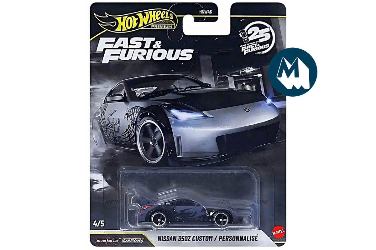 Hot Wheels Fast & Furious Premium 2026 Mix 4 / #4 - Nissan 350Z Custom (Flat Grey)