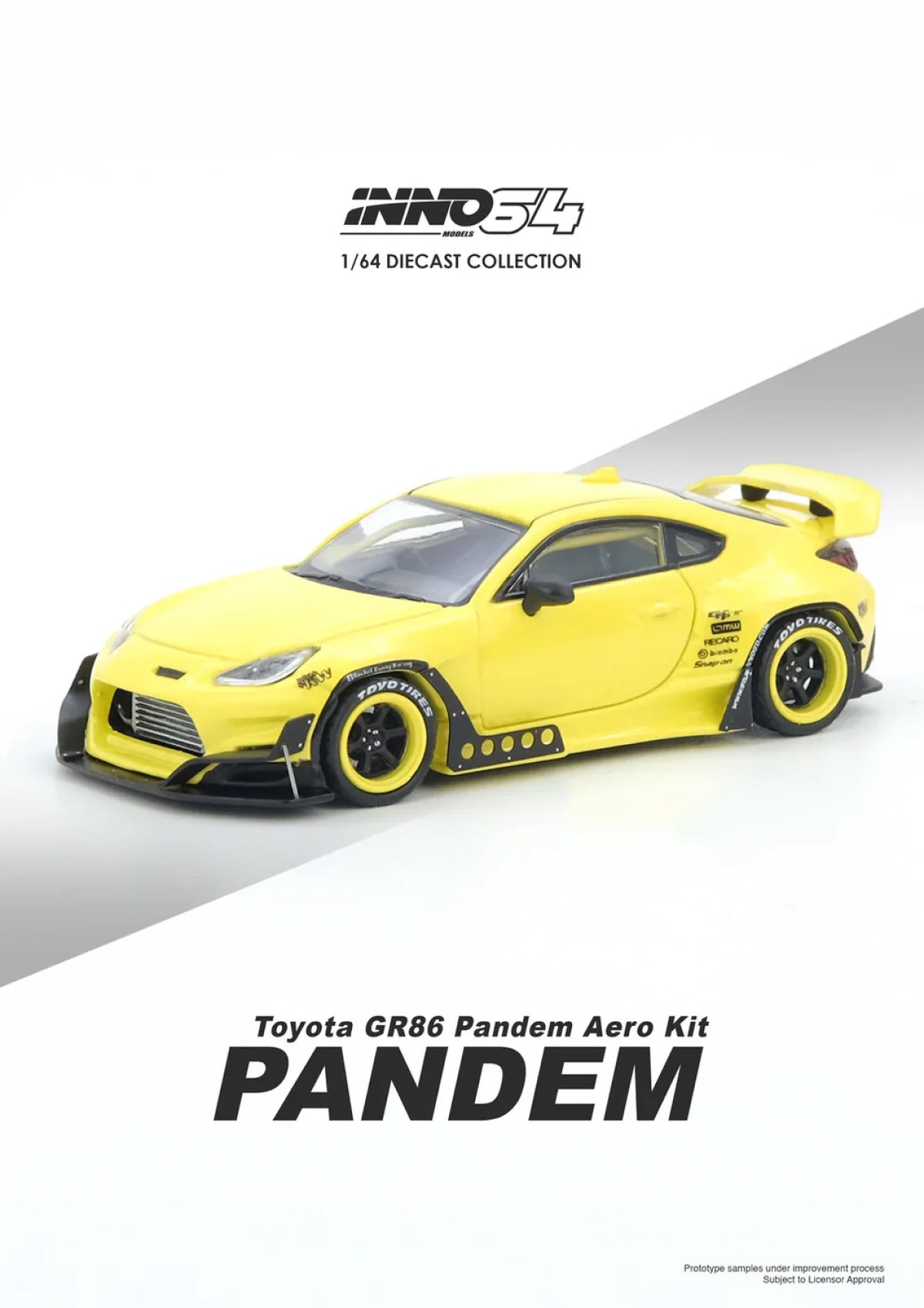 Toyota GR86 "Pandem" (Yellow)