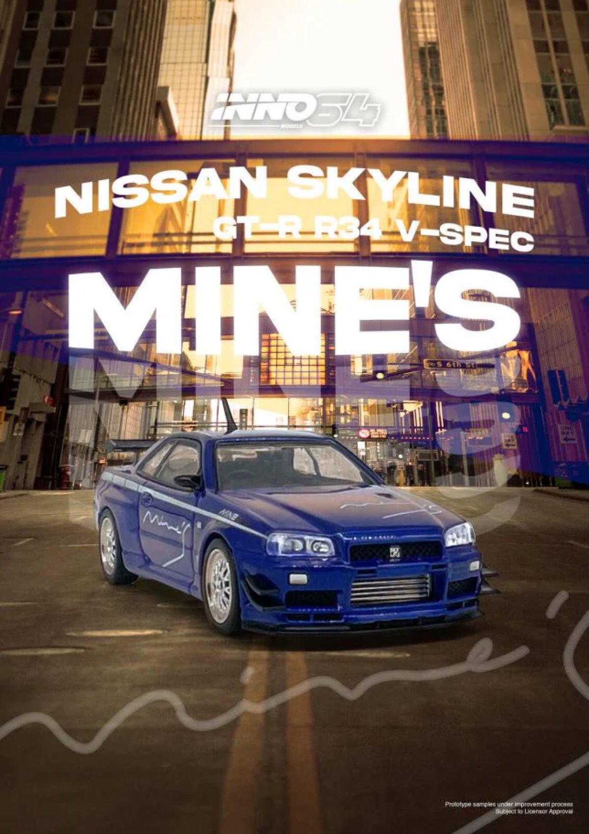 Nissan Skyline GT-R (R34) V-SPEC Tuned by "Mine's"