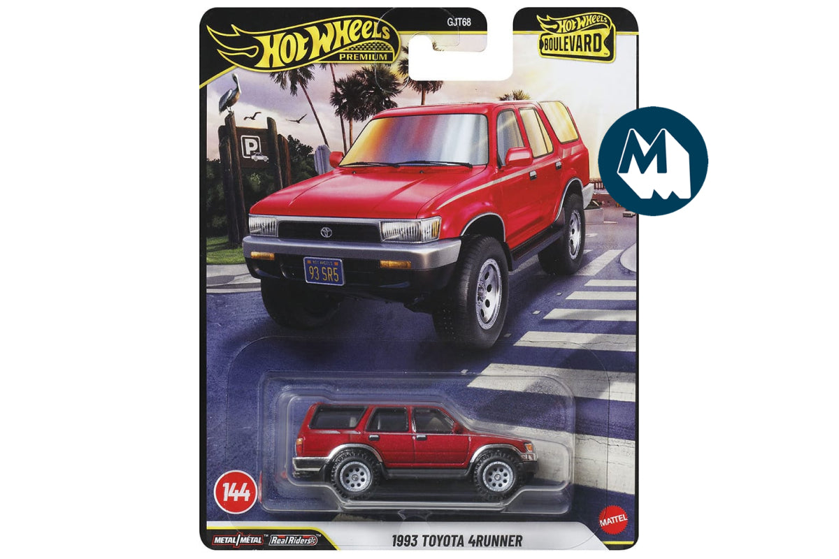 Hot Wheels Boulevard 2026 Mix 1: #144 - 1993 Toyota 4Runner (Garnet)
