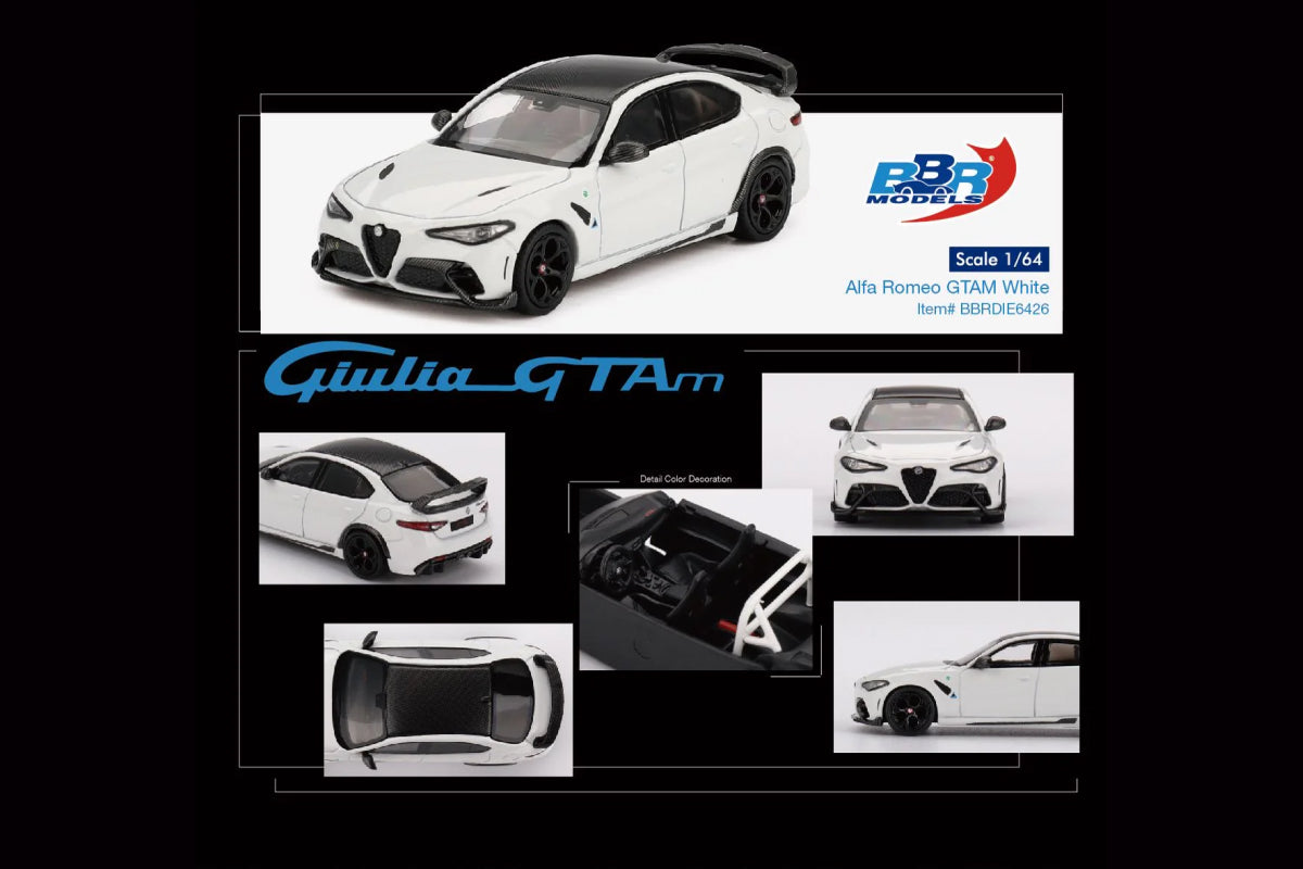 Alfa Romeo Giulia GTAm (White)
