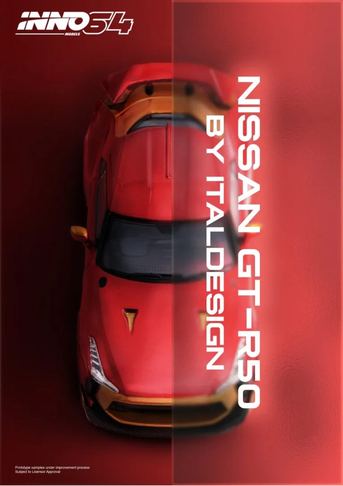 Nissan GT-R (R50) by Italdesign Red (Red)