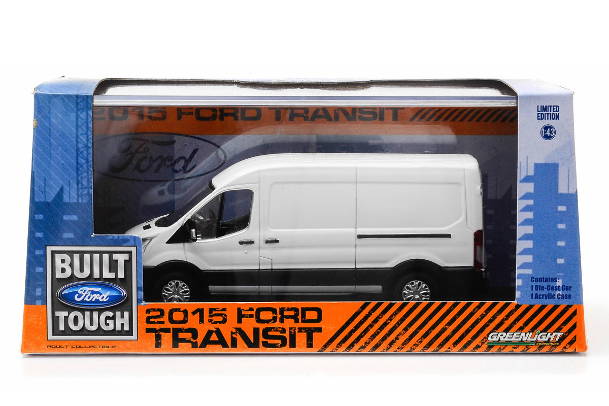 1:43 - 2015 Ford Transit (V363) (Oxford White)