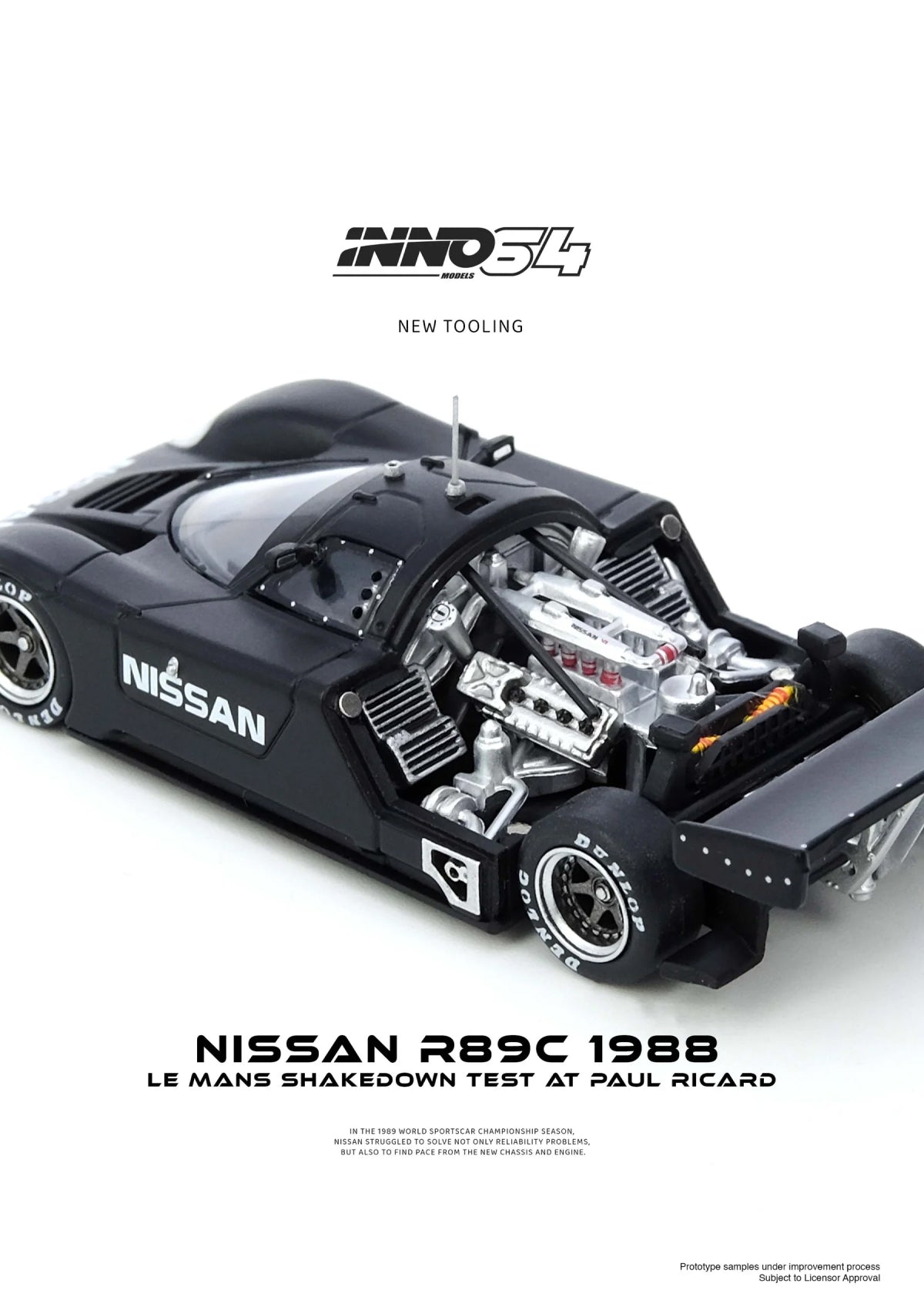 Nissan R89C LE Mans Shakedown Test at Paul Ricard 1988
