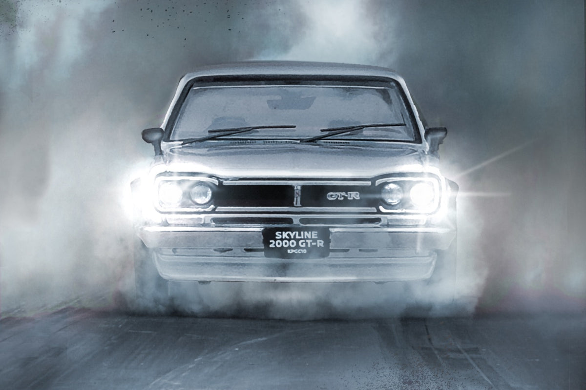 Nissan Skyline 2000 GT-R (KPGC10) (Silver)