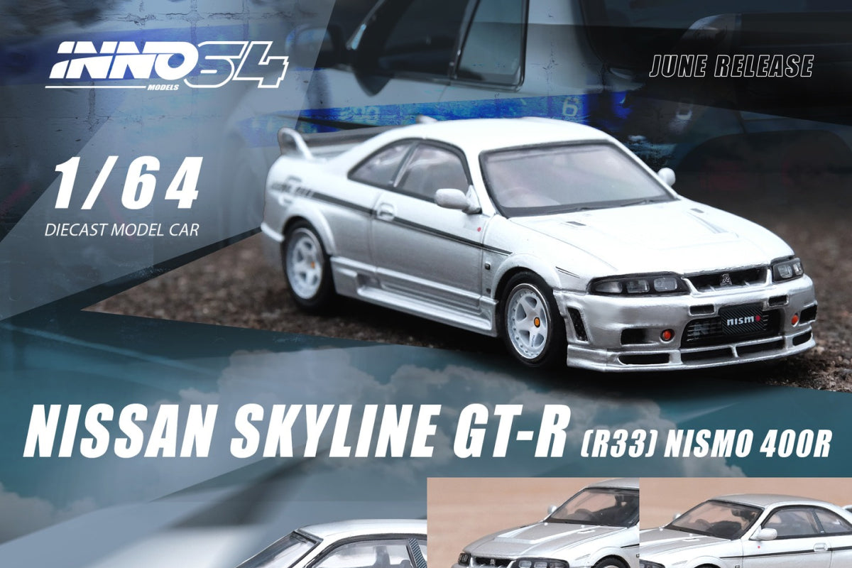 Nissan Skyline GT-R (R33) Nismo 400R (Sonic Silver)
