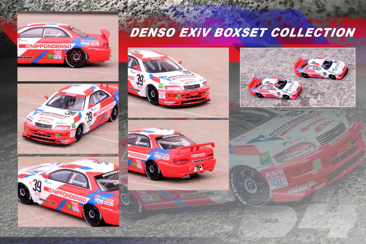Toyota Corona EXIV #36 & #39 "Nippon Denso" JTCC 1995 Box Set Collection