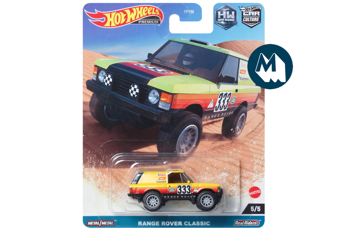 Hot Wheels Car Culture 2023 Mix 6 HW Off Road / #5 - Range Rover Classic