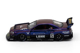 Nissan Skyline "LBWK" (ER34) Super Silhouette (Midnight Purple II / Resin)