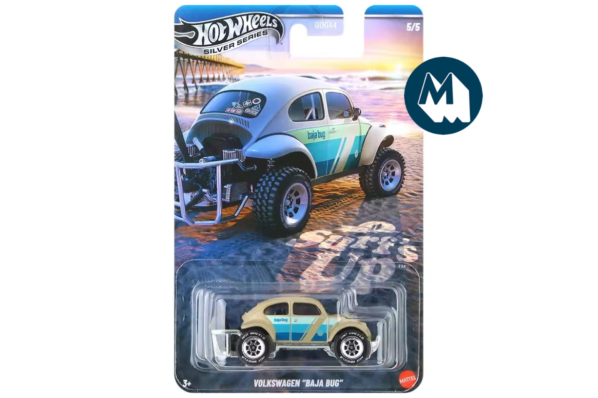 Hot Wheels Surf's Up (2025) / #5 - Volkswagen "Baja Bug" (Tan)