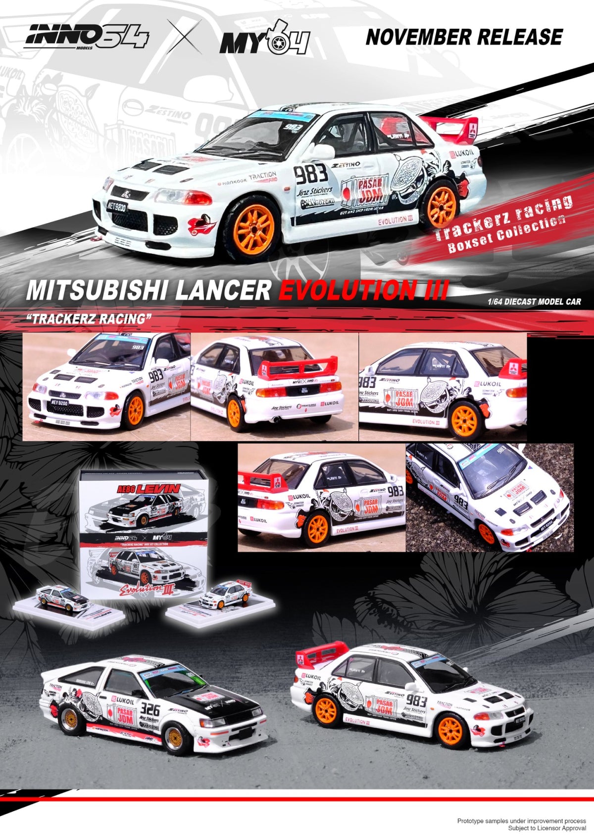 Mitsubishi Lancer Evolution III - "Trackerz Racing"