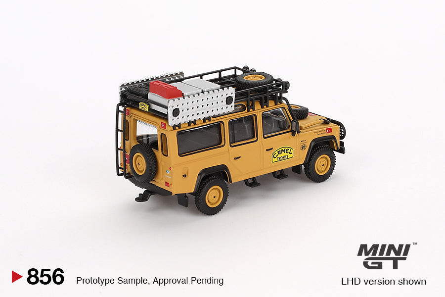 #856 - Land Rover Defender 110 1989 Camel Trophy Amazon Team Turkey Turkey Exclusive